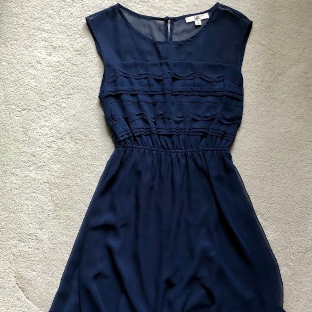 YA Brand Navy Blue Cocktail Dress
